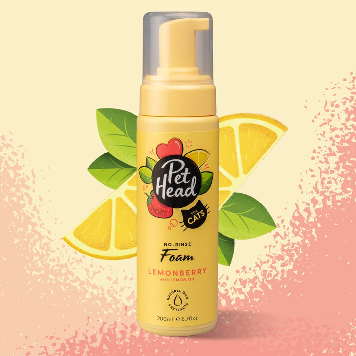 Pet Head Felin' Good Cat Foam 200ml - Just For Pets Australia