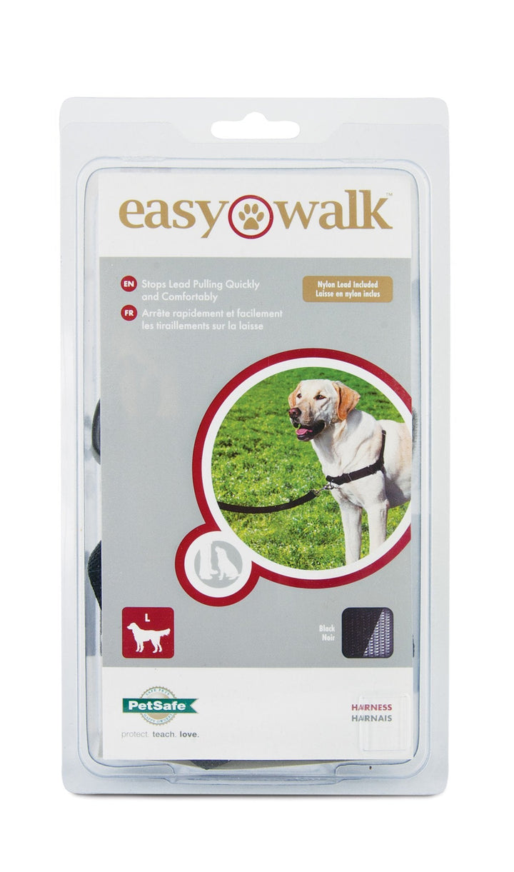 PetSafe® Easy Walk™ Harness Black - Just For Pets Australia