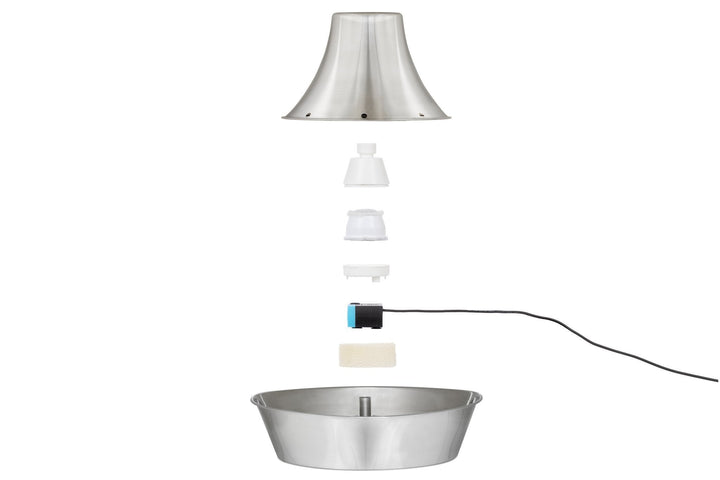 PetSafe® Seaside Stainless Steel Pet Fountain - Just For Pets Australia