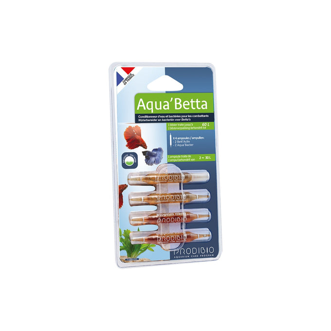 Prodibio Aqua'Betta 4 Ampoules - Just For Pets Australia