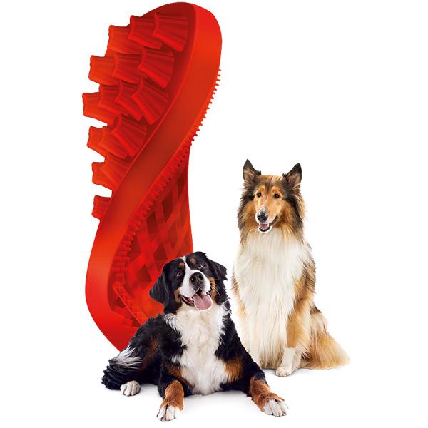Pet + Me Brush Red - Just For Pets Australia