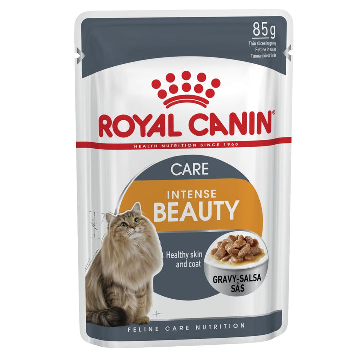 Royal Canin Intense Beauty Care Gravy, 12x85g - Just For Pets Australia