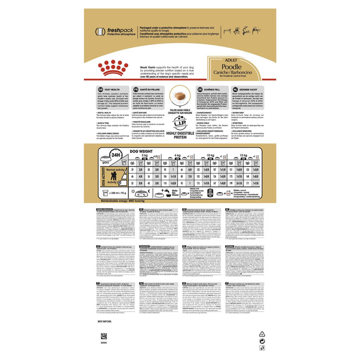 Royal Canin Poodle Adult - Just For Pets Australia