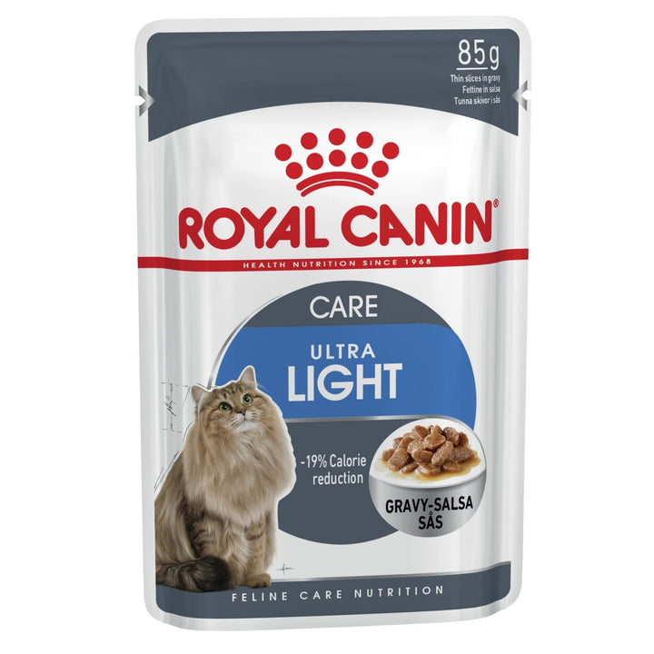 Royal Canin Ultra Light Care Gravy, 12x85g - Just For Pets Australia