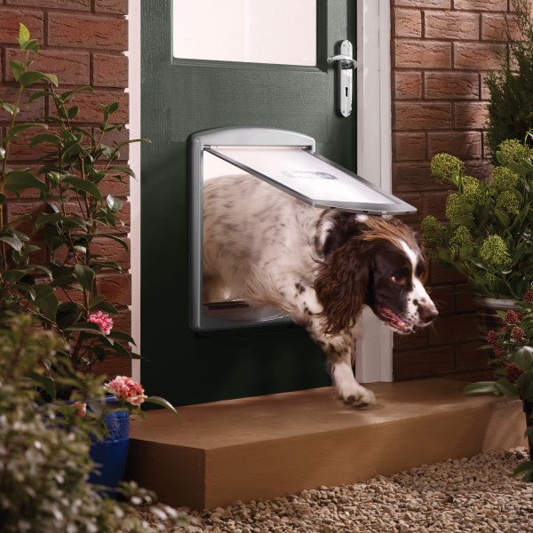 Staywell® Original 2-Way Pet Door, Silver - Just For Pets Australia