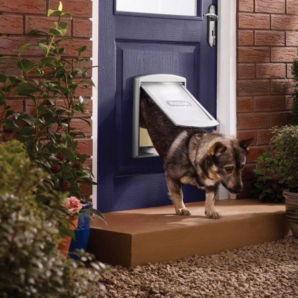 Staywell® Original 2-Way Pet Door, Silver - Just For Pets Australia