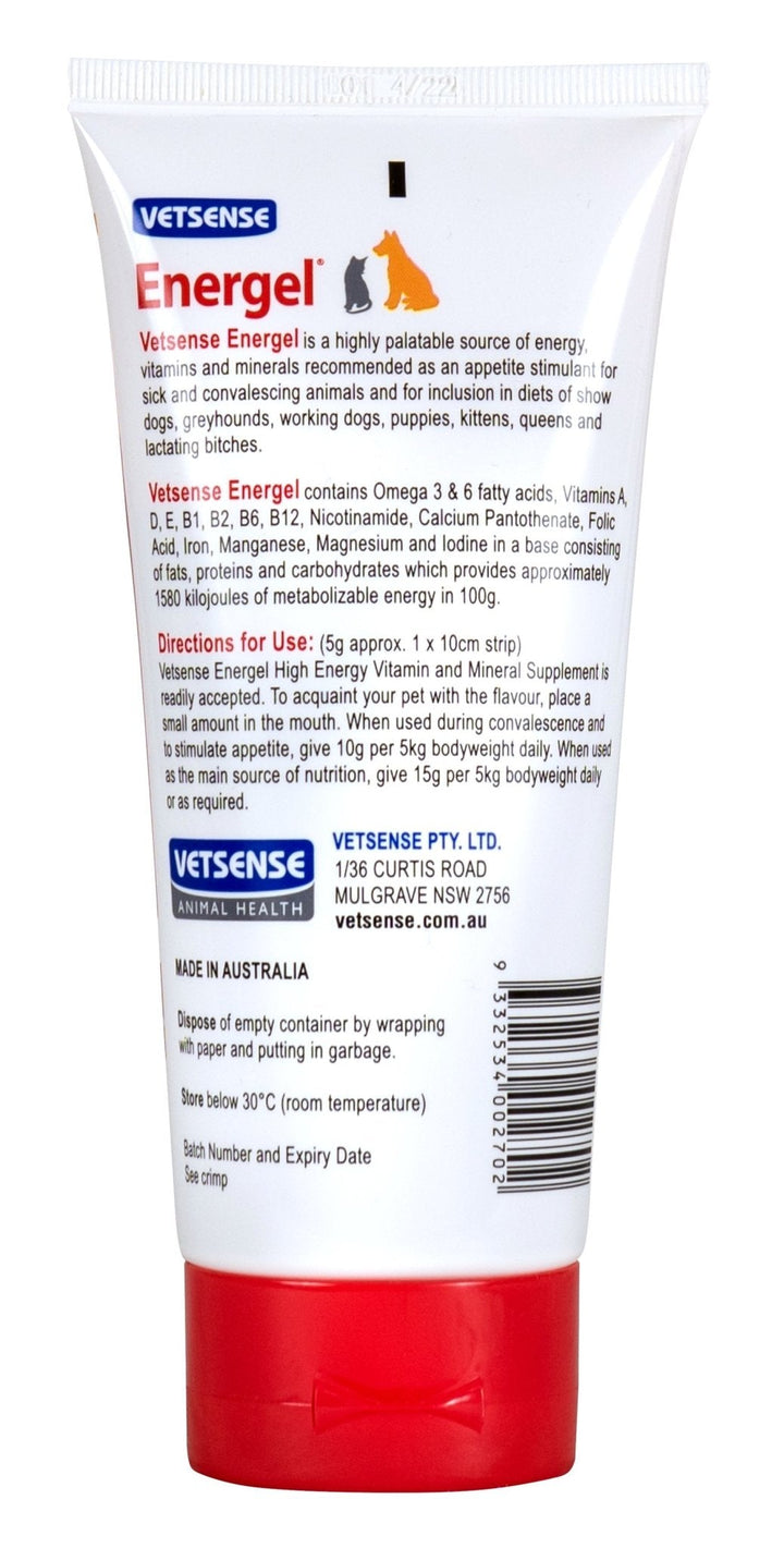 Vetsense Energel - Just For Pets Australia