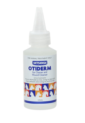 Vetsense Otiderm 125ml - Just For Pets Australia