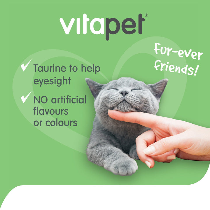 VitaPet Cat treat Duck & Fish Bites 85g - Just For Pets Australia