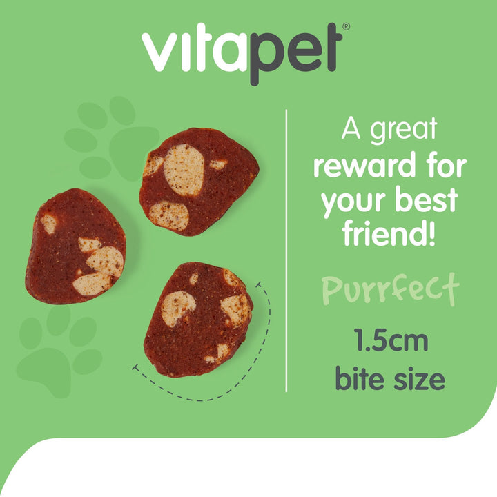 VitaPet Cat treats Chicken & Fish Bites 85g - Just For Pets Australia