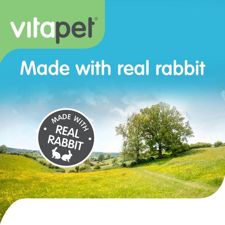 VitaPet Chewz Rabbit Ears with Chicken Paste - Just For Pets Australia