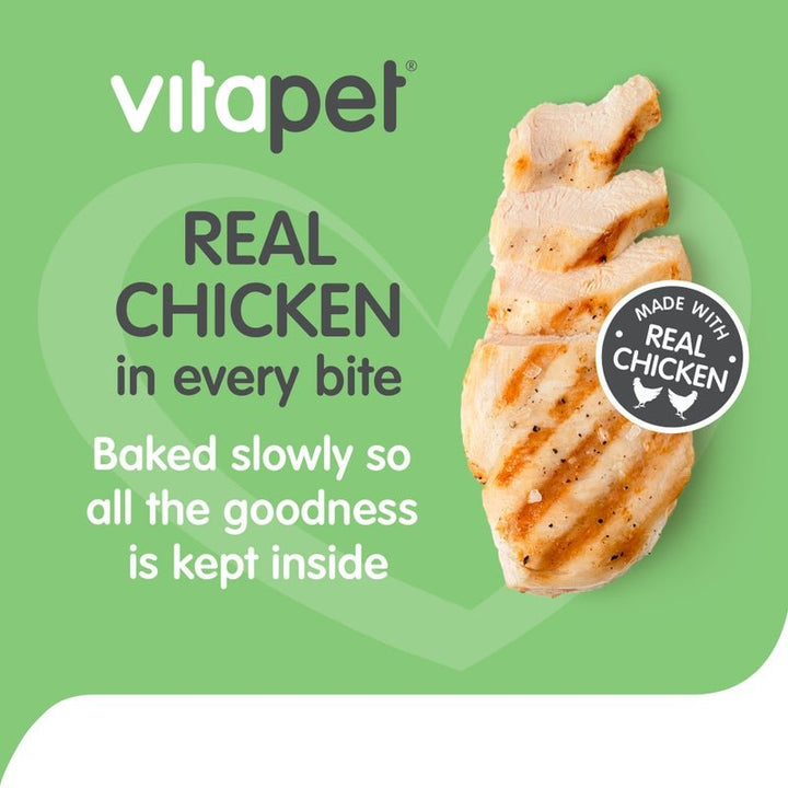 VitaPet Chicken Muesli Bars 100g - Just For Pets Australia