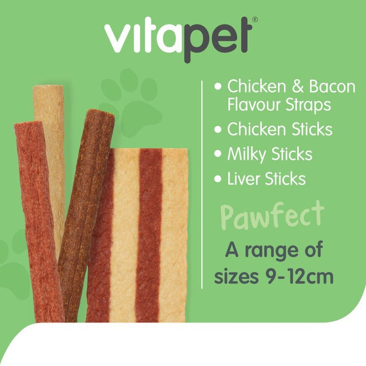 VitaPet Dog Treats Chicken Sampler 400g - Just For Pets Australia