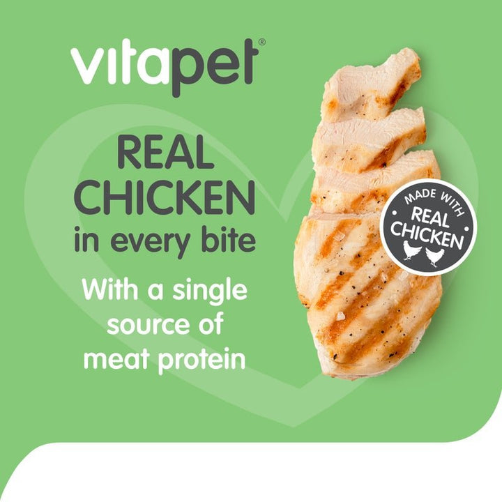 VitaPet Dog Treats Chicken Sticks 400g - Just For Pets Australia