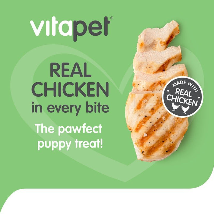 VitaPet Dog Treats Soft Chicken Tenders 100g - Just For Pets Australia
