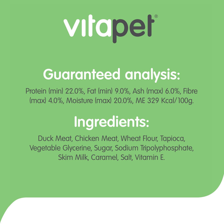 VitaPet Duck Sticks 80g - Just For Pets Australia