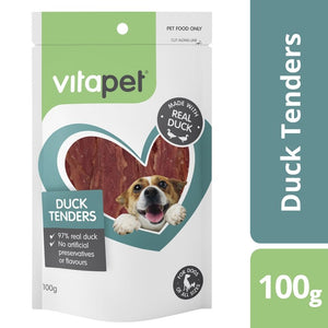 VitaPet Duck Tenders 100g - Just For Pets Australia