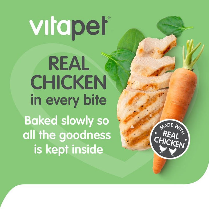 VitaPet Pocket Rewards Puppy Treats Chicken 70g - Just For Pets Australia