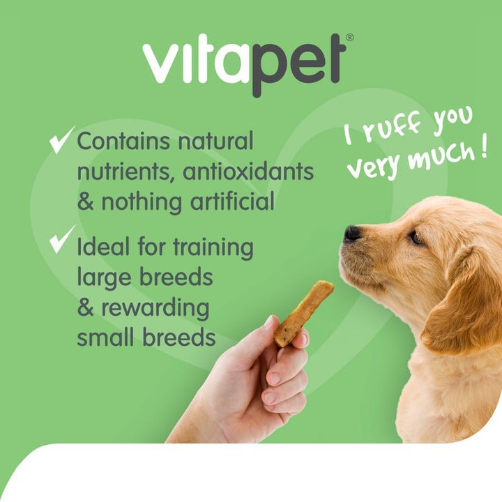 VitaPet Pocket Rewards Puppy Treats Chicken 70g - Just For Pets Australia
