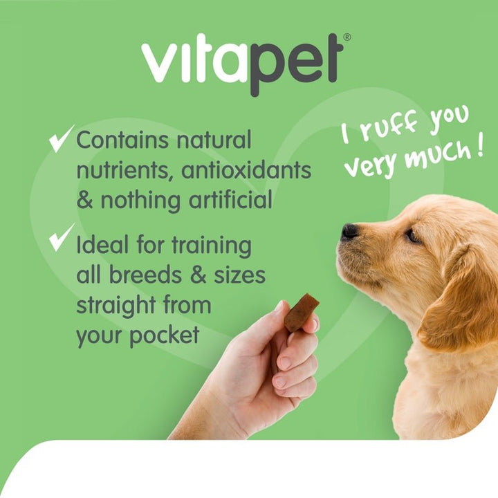 VitaPet Pocket Rewards Puppy Treats Chicken & Sweet Potato 70g - Just For Pets Australia