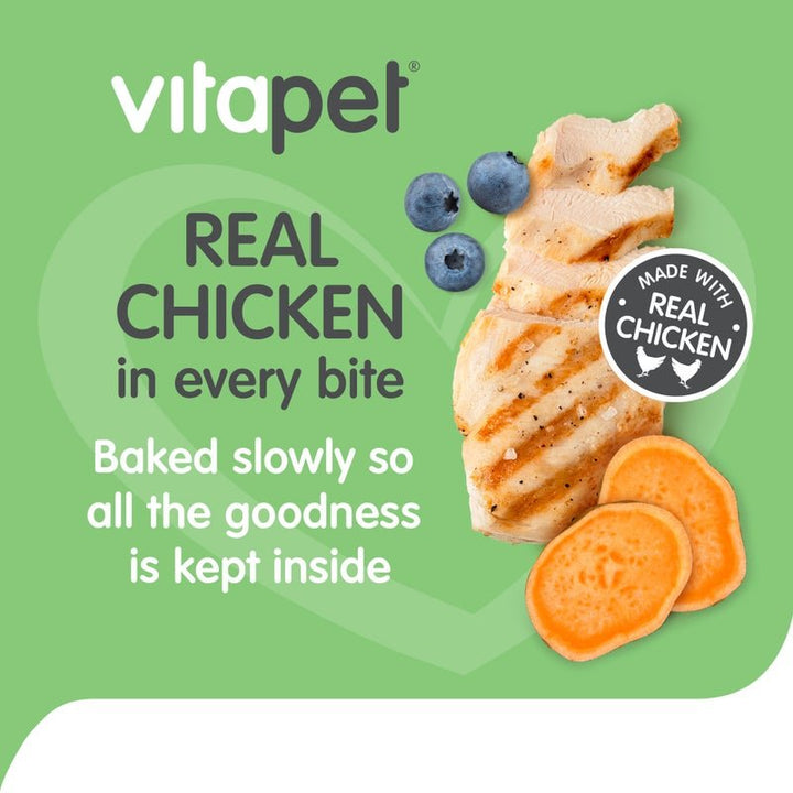 VitaPet Pocket Rewards Puppy Treats Chicken & Sweet Potato 70g - Just For Pets Australia