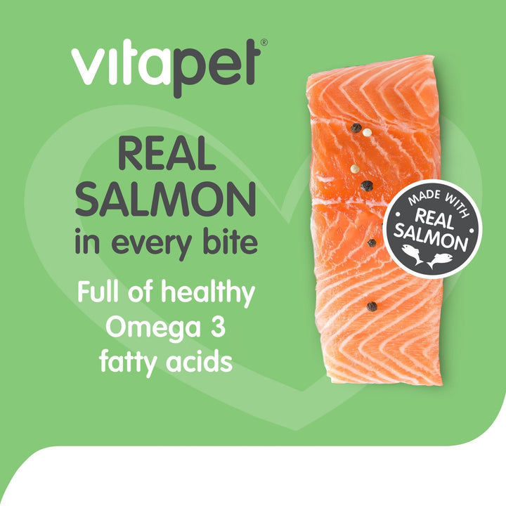 VitaPet Salmon Sticks 80g - Just For Pets Australia
