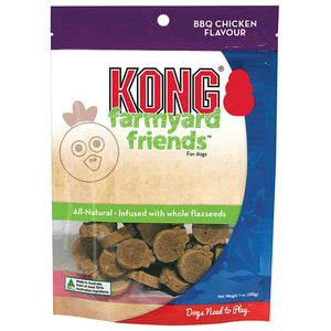 KONG Farmyard Friends BBQ Chicken 7 oz - Just For Pets Australia